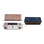 Schimbator de caldura 24 placi centrala termica Viessmann Vitodens 050-W BPJD 33 kw, Buderus Logamax Plus GB072-24K V2 7841779, 7167723990, 8718640231